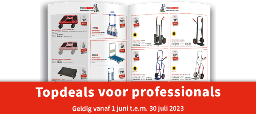Topdeals voor professionals
